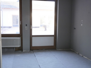 Blick auf die Sanierung der Gästezimmer im Diakonie Hospiz Wannsee