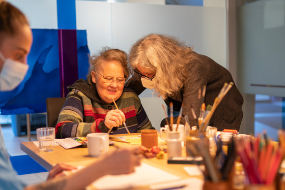 Gast bei Kunsttherapie Gast bei Kunsttherapie